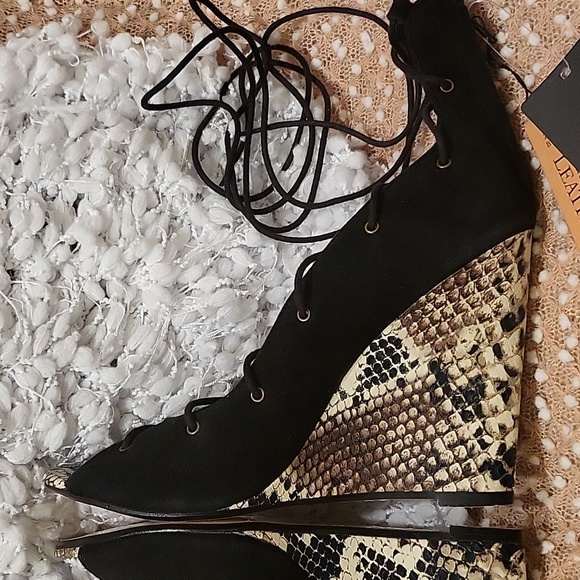 Zara lace up wedge - Picture 6 of 16